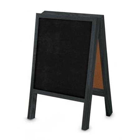 United Visual Products Sliding Door Indoor Enclosed Corkboard, 7 UV9003ACSH-SATIN-CLOUD